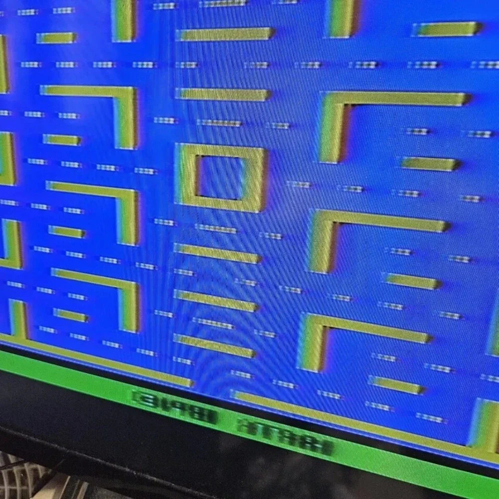 Atari 7800 ProSystem Console Cleaned & Tested - WORKS - Includes Controllers A+